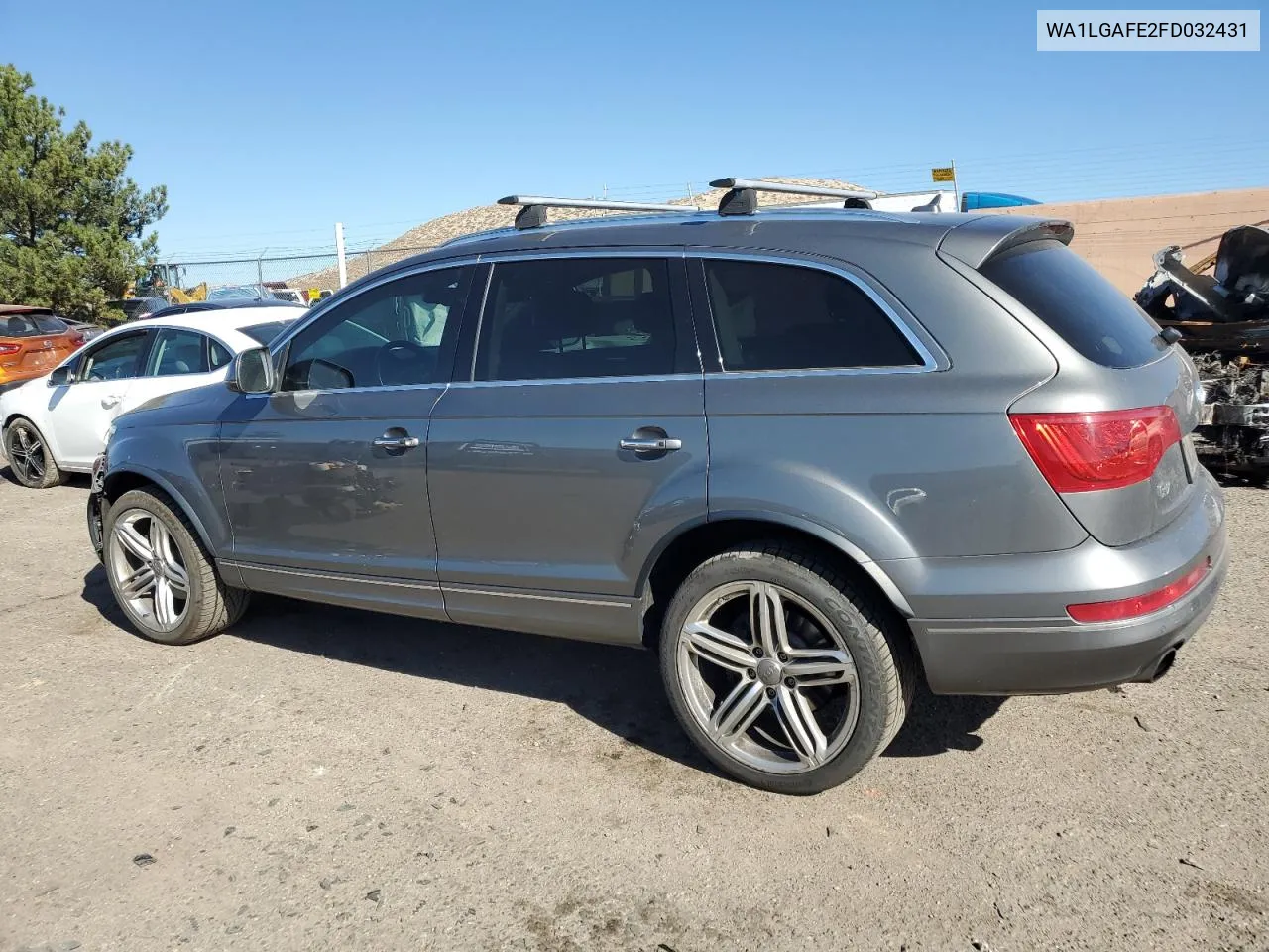 2015 Audi Q7 Premium Plus VIN: WA1LGAFE2FD032431 Lot: 77974634