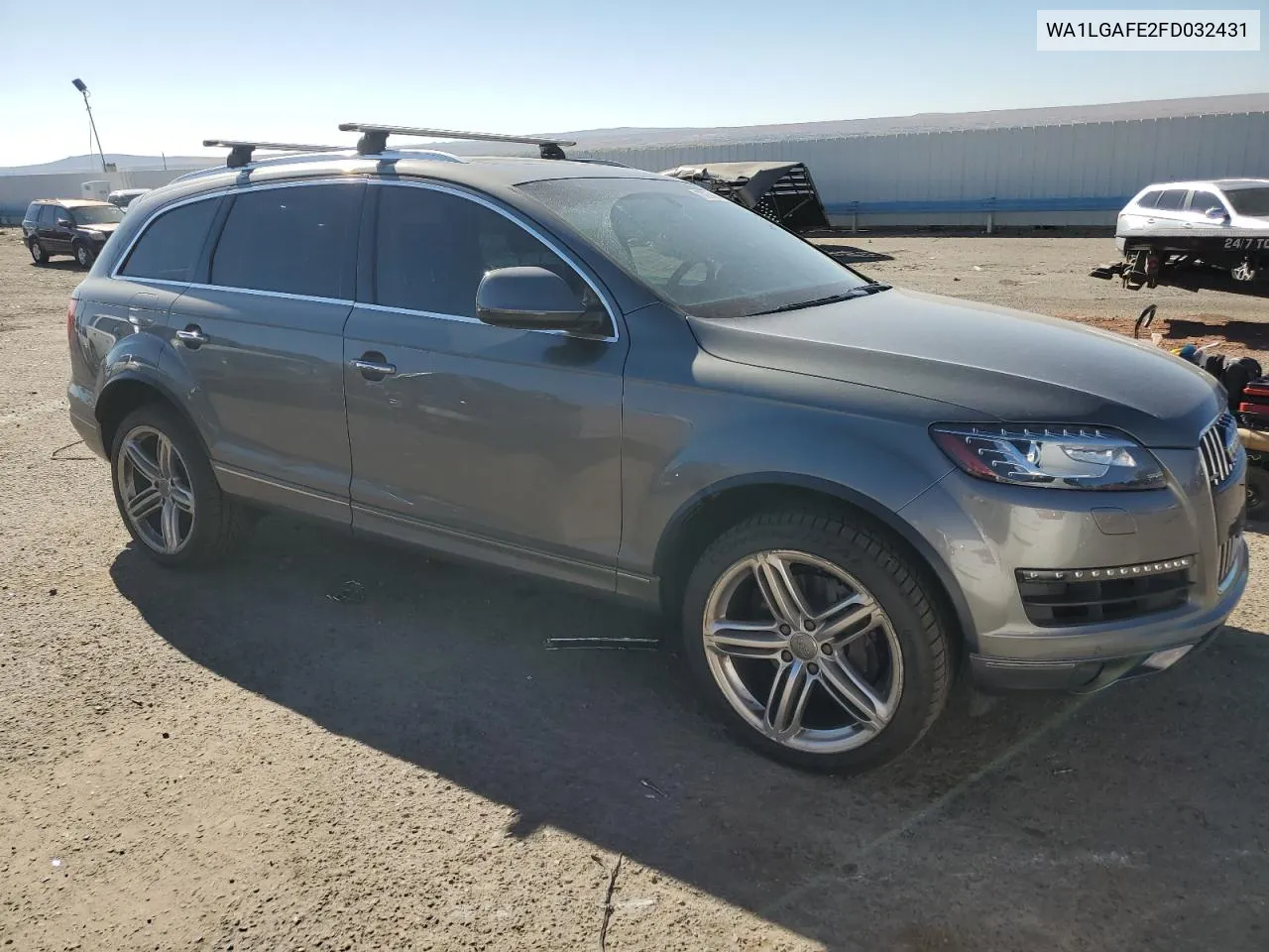 2015 Audi Q7 Premium Plus VIN: WA1LGAFE2FD032431 Lot: 77974634