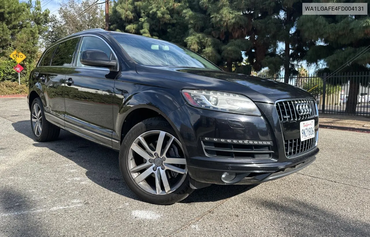 2015 Audi Q7 Premium Plus VIN: WA1LGAFE4FD004131 Lot: 78313984