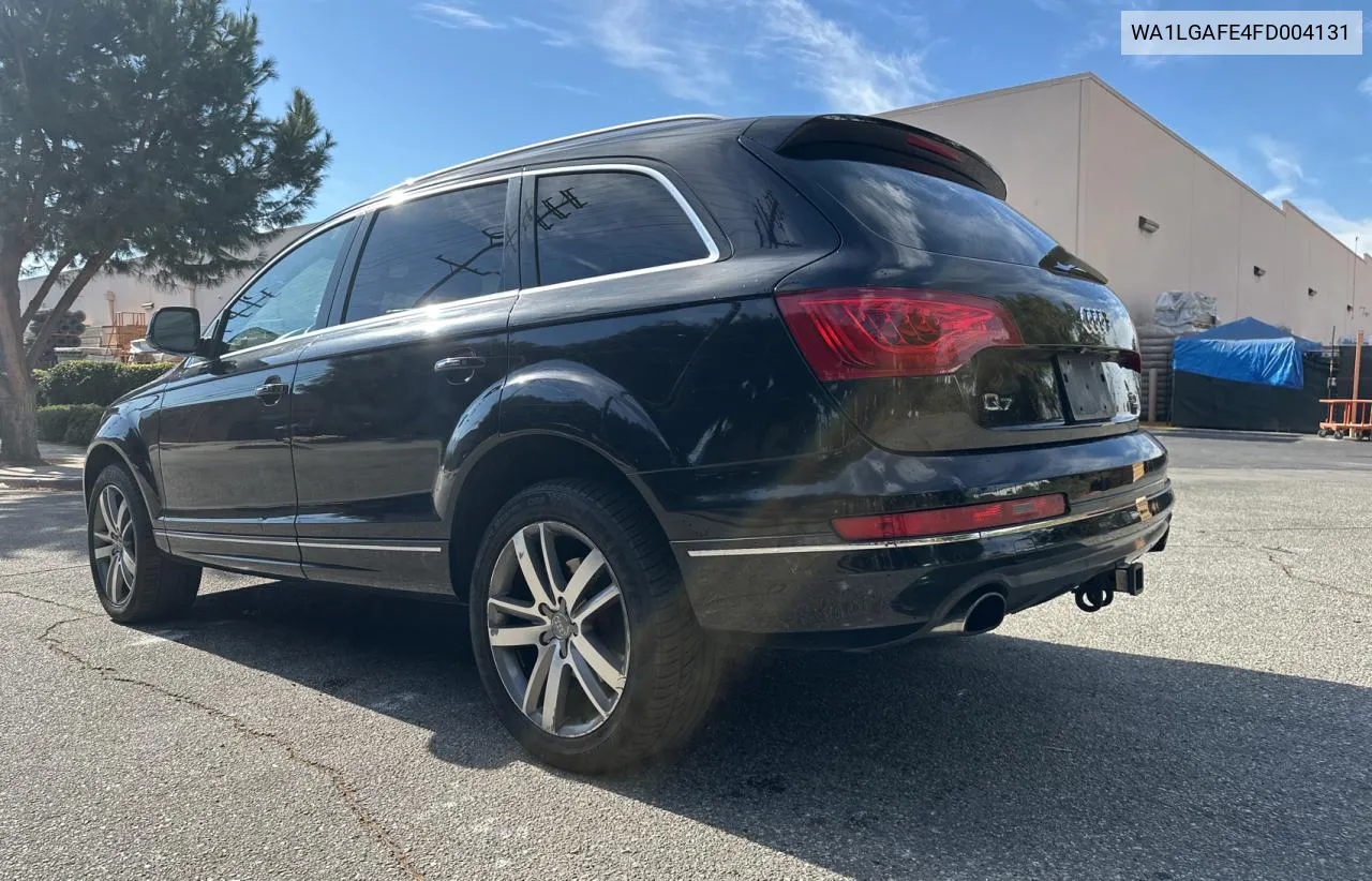 2015 Audi Q7 Premium Plus VIN: WA1LGAFE4FD004131 Lot: 78313984