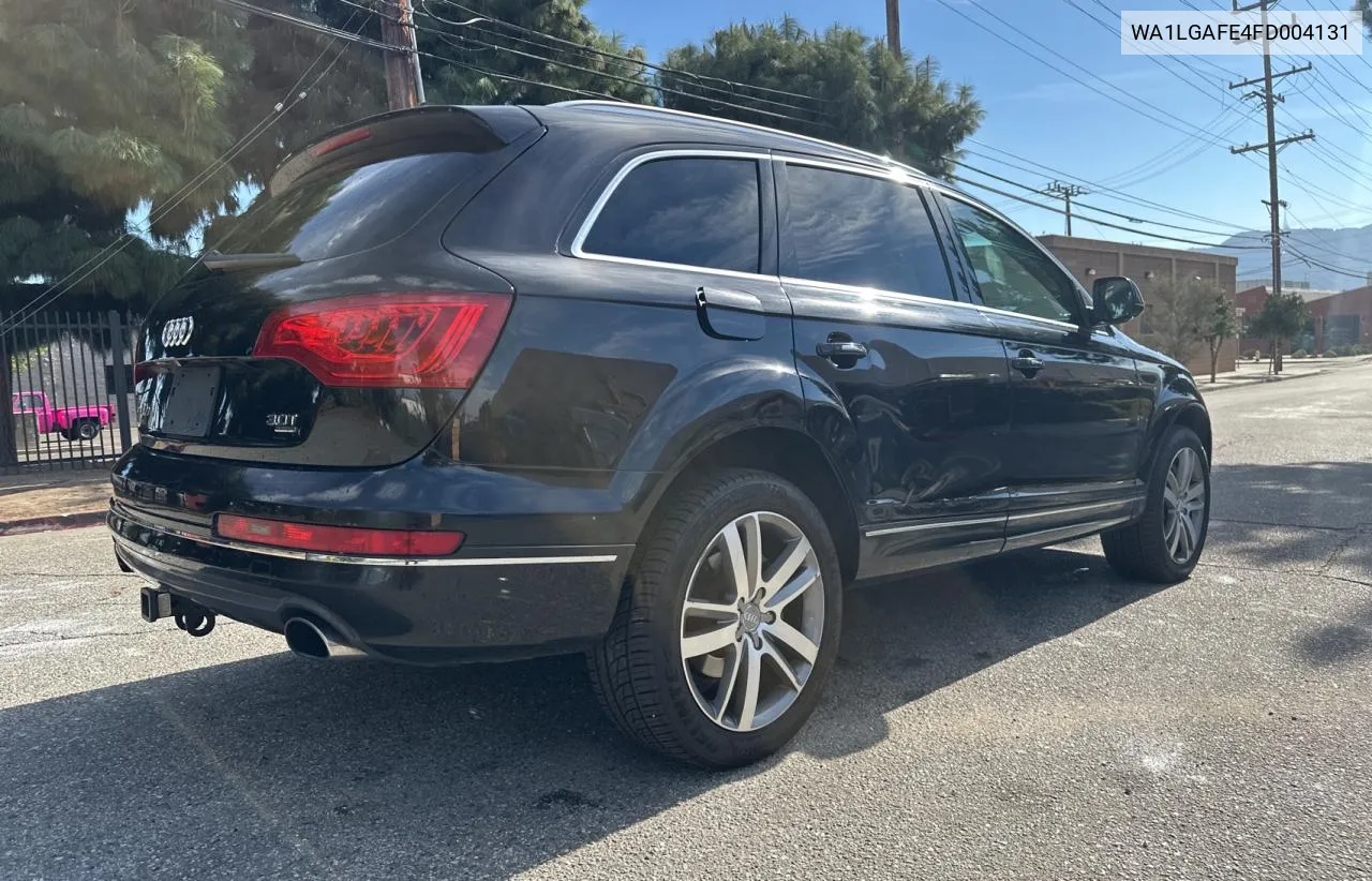 2015 Audi Q7 Premium Plus VIN: WA1LGAFE4FD004131 Lot: 78313984