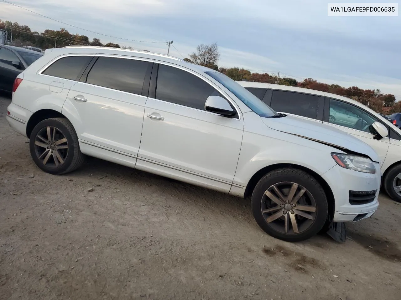 2015 Audi Q7 Premium Plus VIN: WA1LGAFE9FD006635 Lot: 78524654