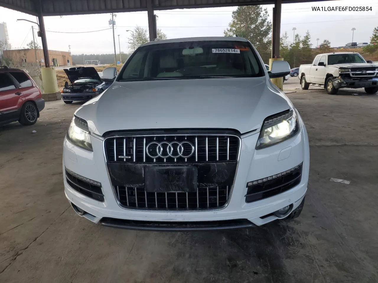 2015 Audi Q7 Premium Plus VIN: WA1LGAFE6FD025854 Lot: 78652814