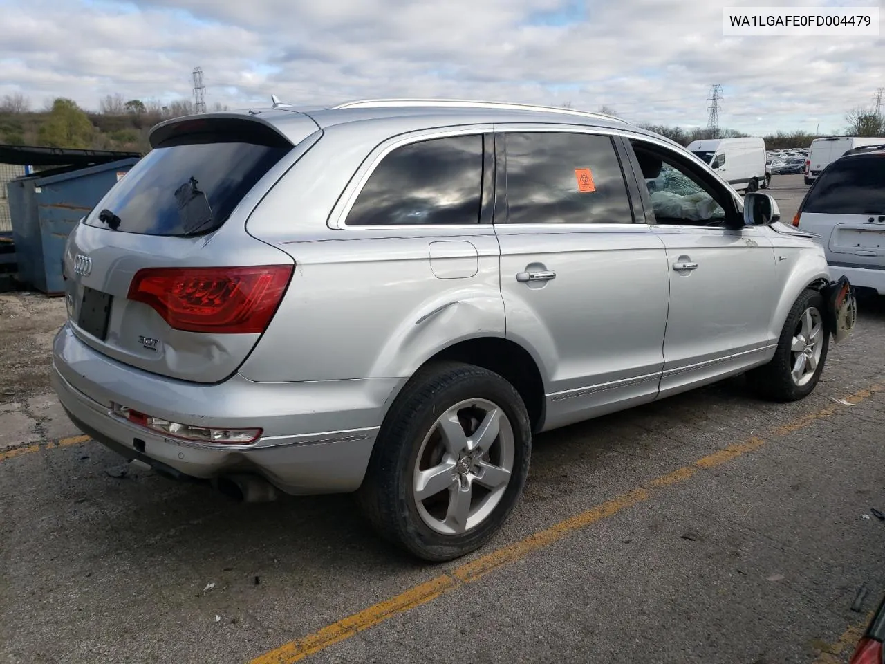 2015 Audi Q7 Premium Plus VIN: WA1LGAFE0FD004479 Lot: 79107934