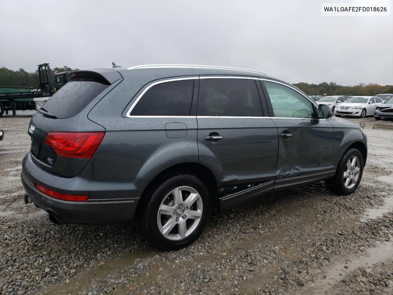 2015 Audi Q7 Premium Plus VIN: WA1LGAFE2FD018626 Lot: 80668844