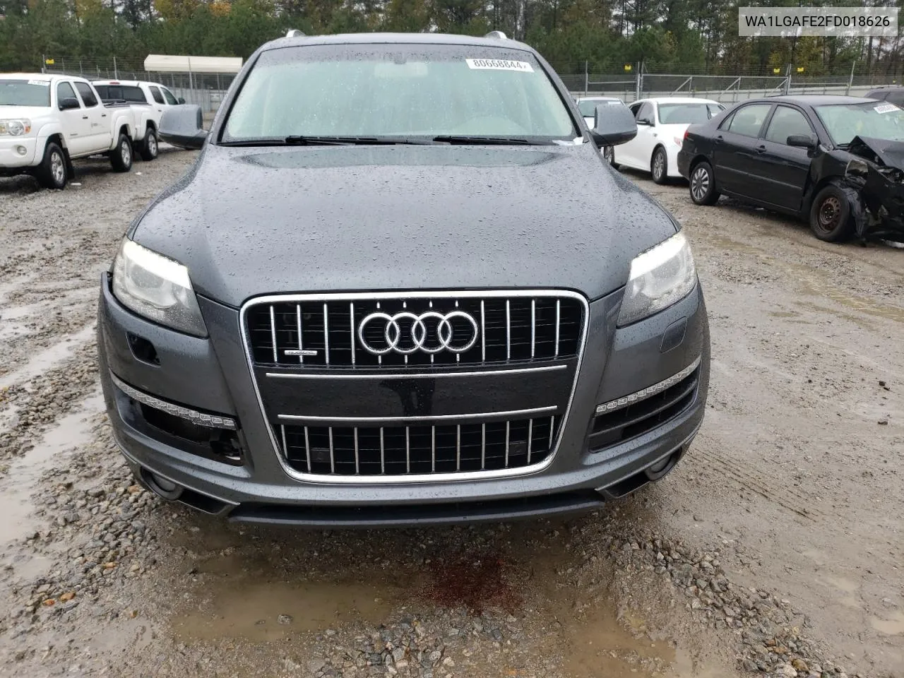 2015 Audi Q7 Premium Plus VIN: WA1LGAFE2FD018626 Lot: 80668844