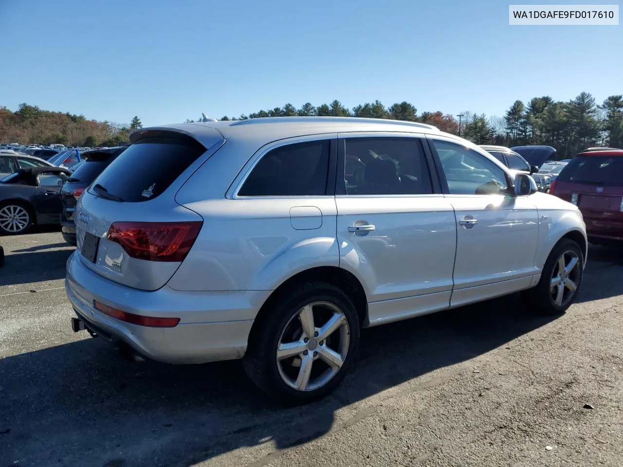 2015 Audi Q7 Prestige VIN: WA1DGAFE9FD017610 Lot: 80924404