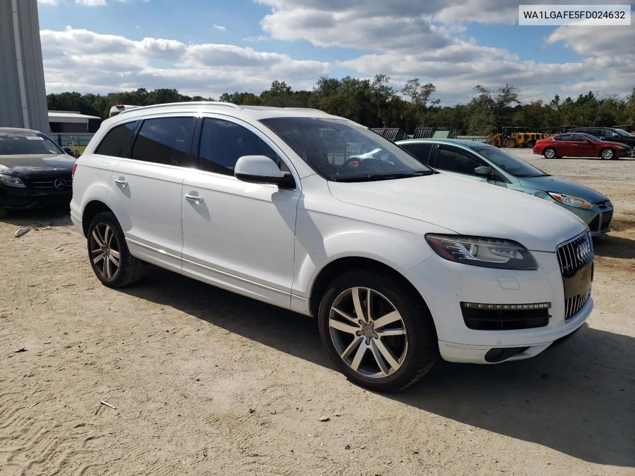 2015 Audi Q7 Premium Plus VIN: WA1LGAFE5FD024632 Lot: 81284054