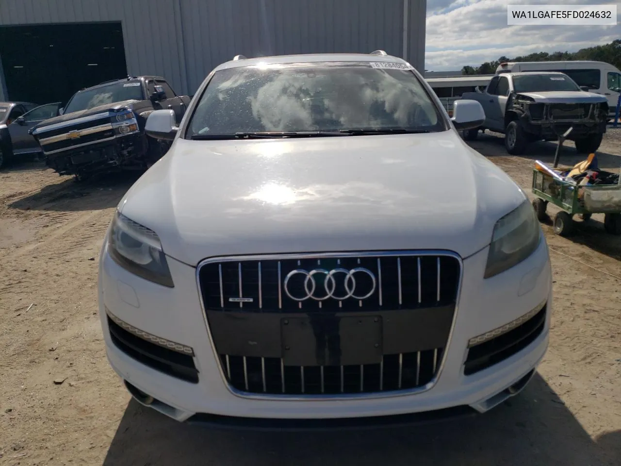 2015 Audi Q7 Premium Plus VIN: WA1LGAFE5FD024632 Lot: 81284054