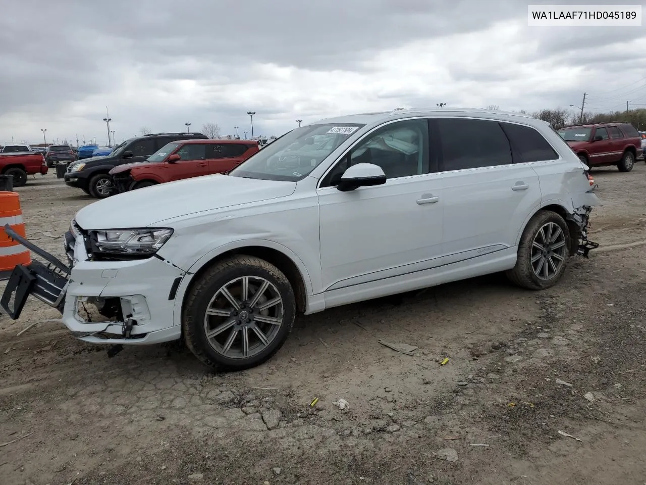 2017 Audi Q7 Premium Plus VIN: WA1LAAF71HD045189 Lot: 47197704