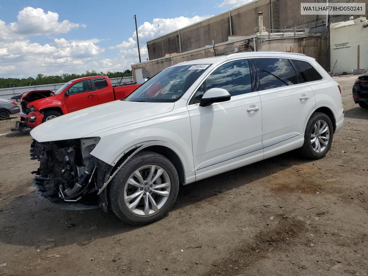 2017 Audi Q7 Premium Plus VIN: WA1LHAF78HD050241 Lot: 52080644