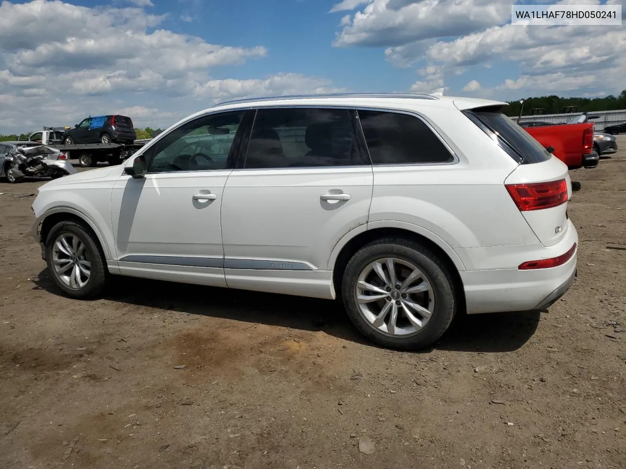 2017 Audi Q7 Premium Plus VIN: WA1LHAF78HD050241 Lot: 52080644