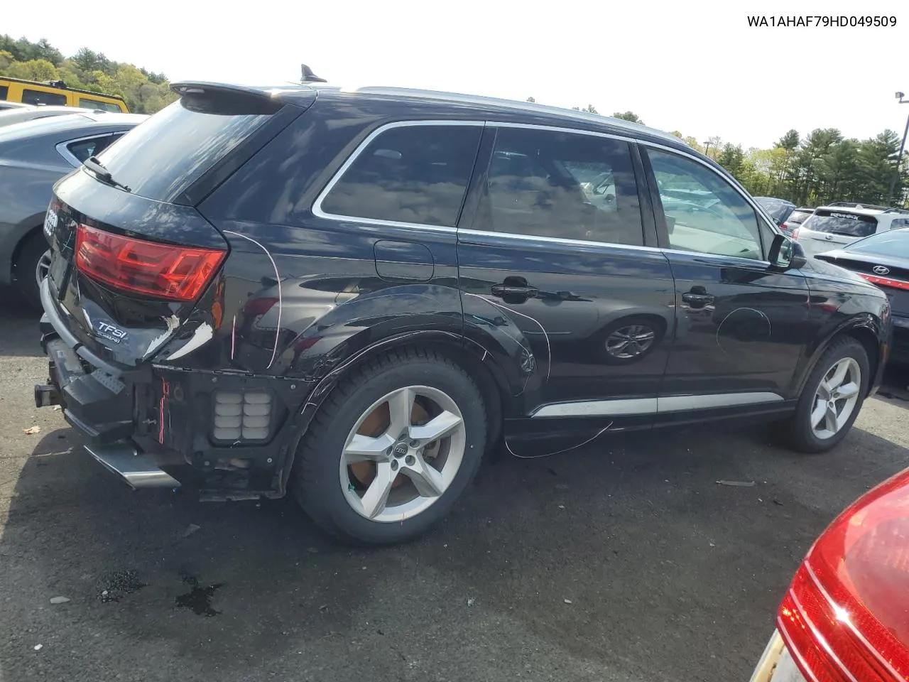 2017 Audi Q7 Premium VIN: WA1AHAF79HD049509 Lot: 54513834