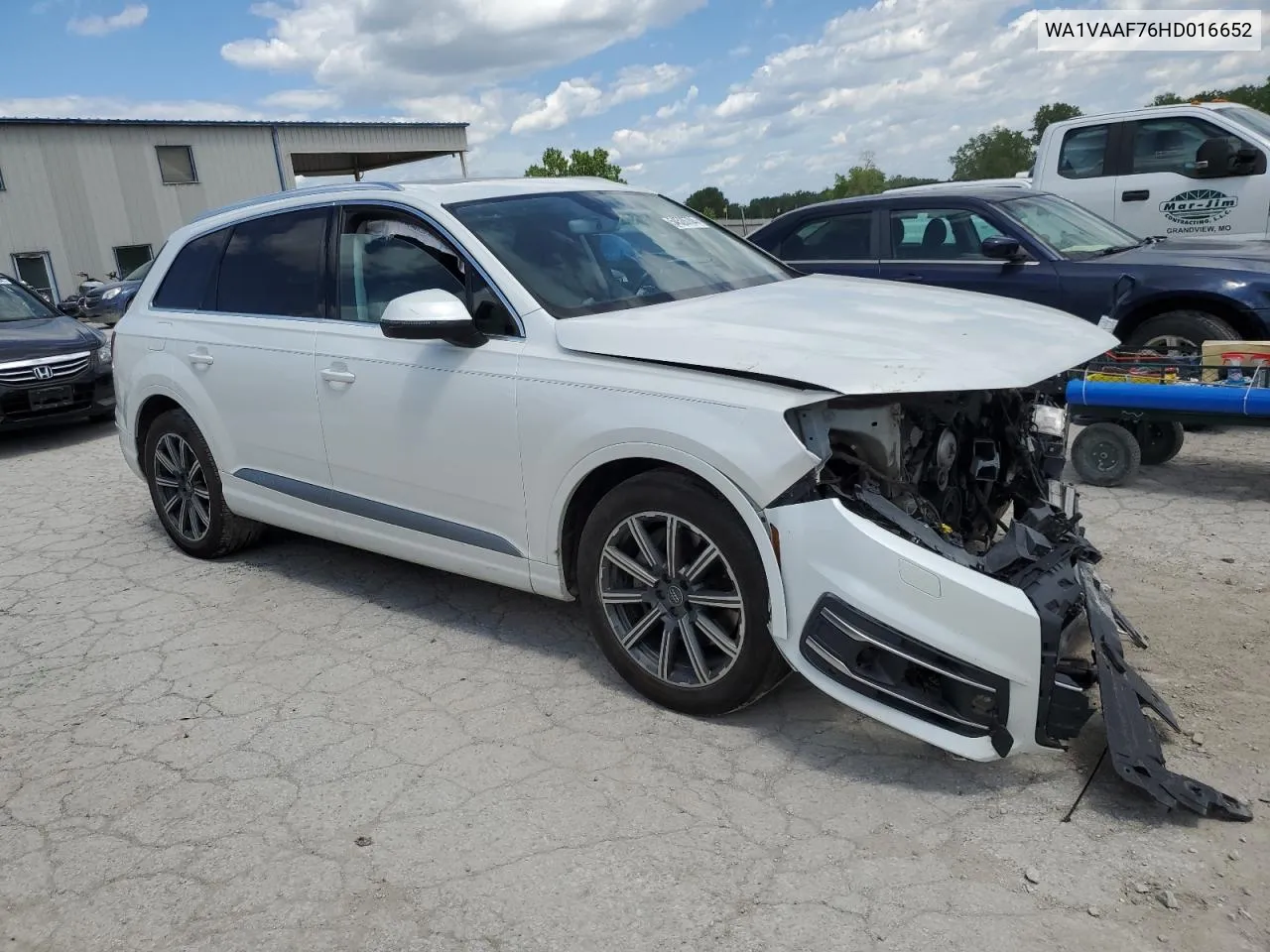 2017 Audi Q7 Prestige VIN: WA1VAAF76HD016652 Lot: 54526704