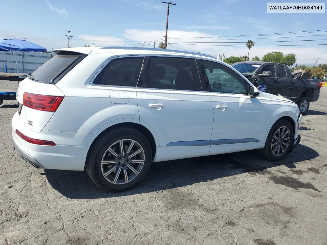 2017 Audi Q7 Premium Plus VIN: WA1LAAF70HD034149 Lot: 56699974