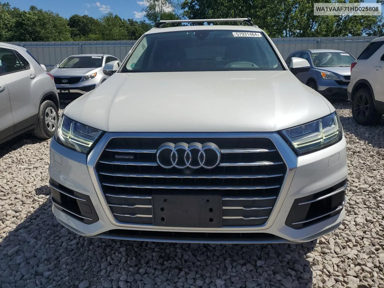 2017 Audi Q7 Prestige VIN: WA1VAAF71HD025808 Lot: 57931464