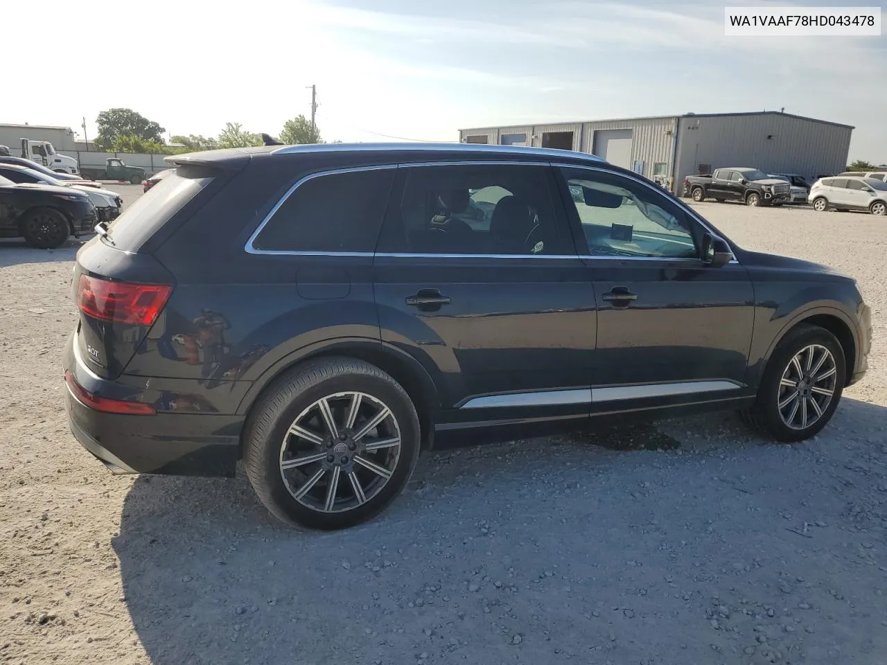 WA1VAAF78HD043478 2017 Audi Q7 Prestige