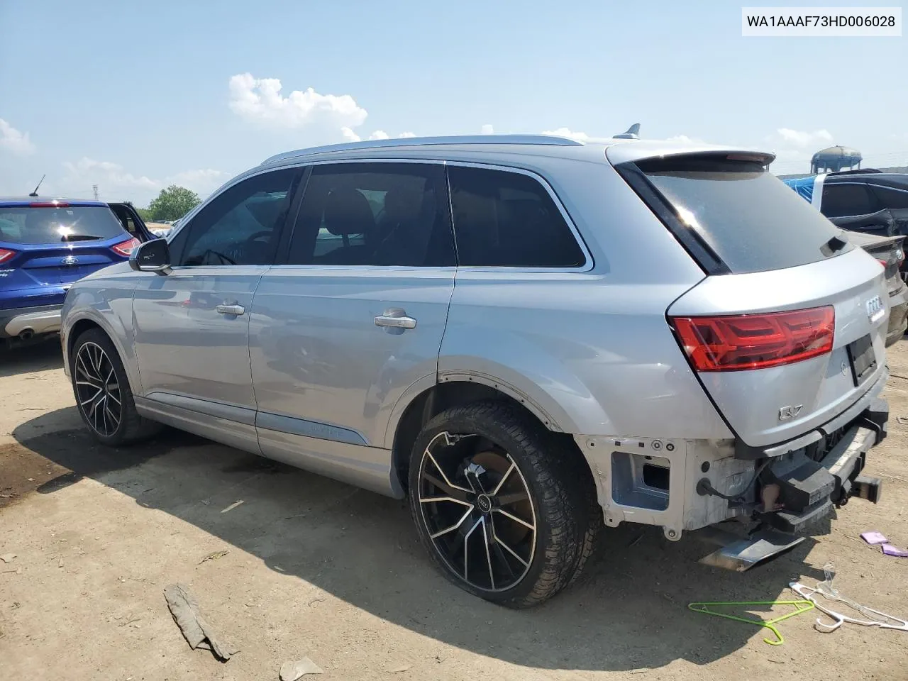 2017 Audi Q7 Premium VIN: WA1AAAF73HD006028 Lot: 62022984