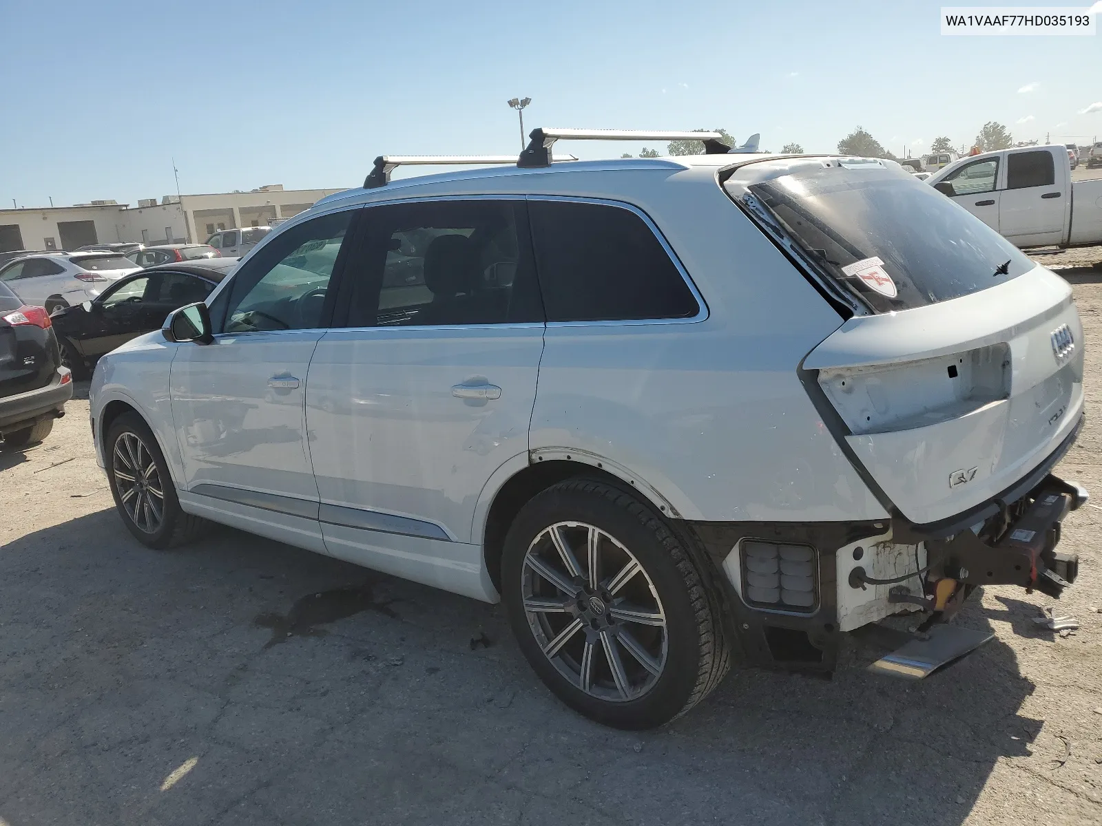 WA1VAAF77HD035193 2017 Audi Q7 Prestige