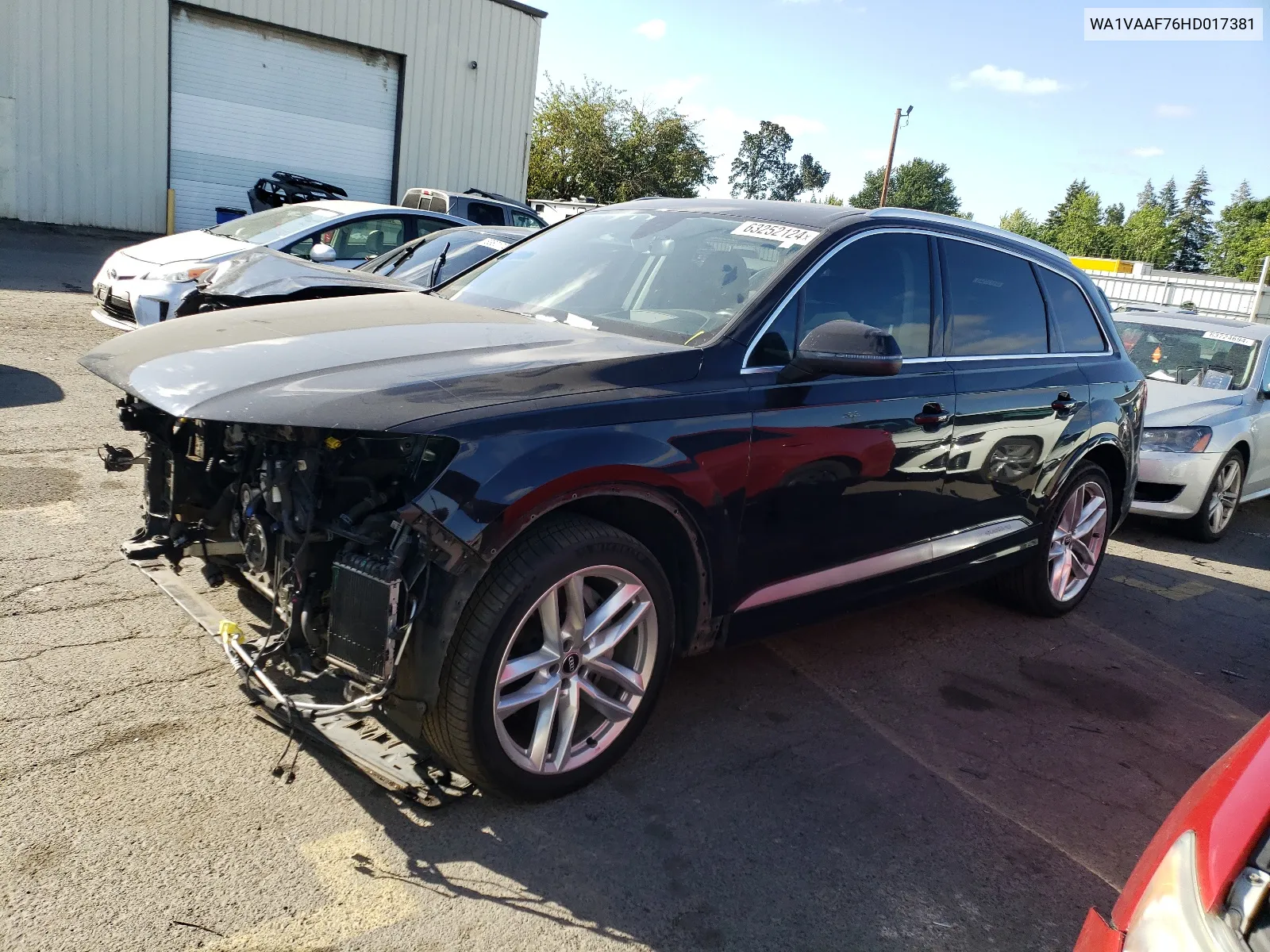 2017 Audi Q7 Prestige VIN: WA1VAAF76HD017381 Lot: 63252124