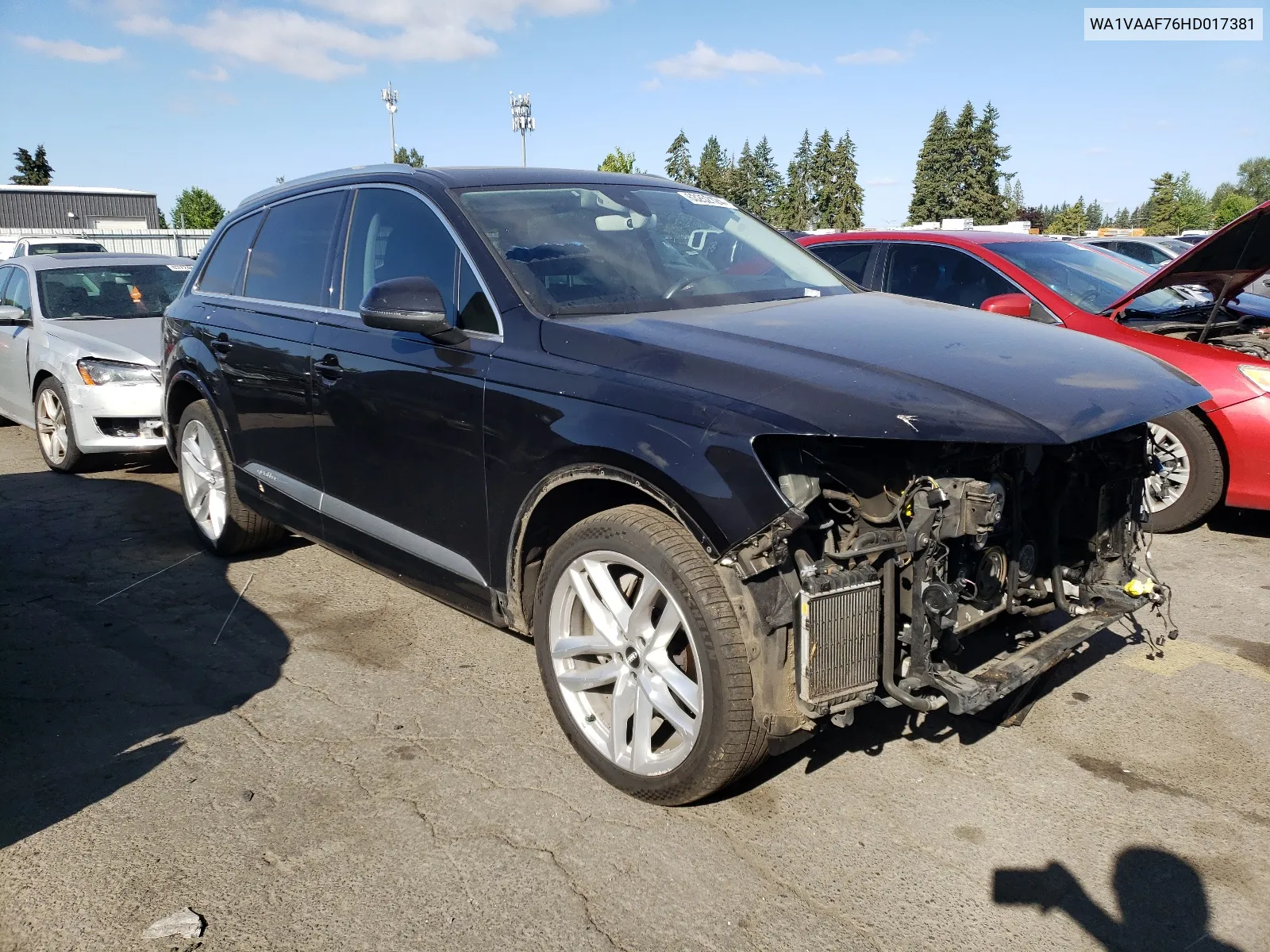 2017 Audi Q7 Prestige VIN: WA1VAAF76HD017381 Lot: 63252124