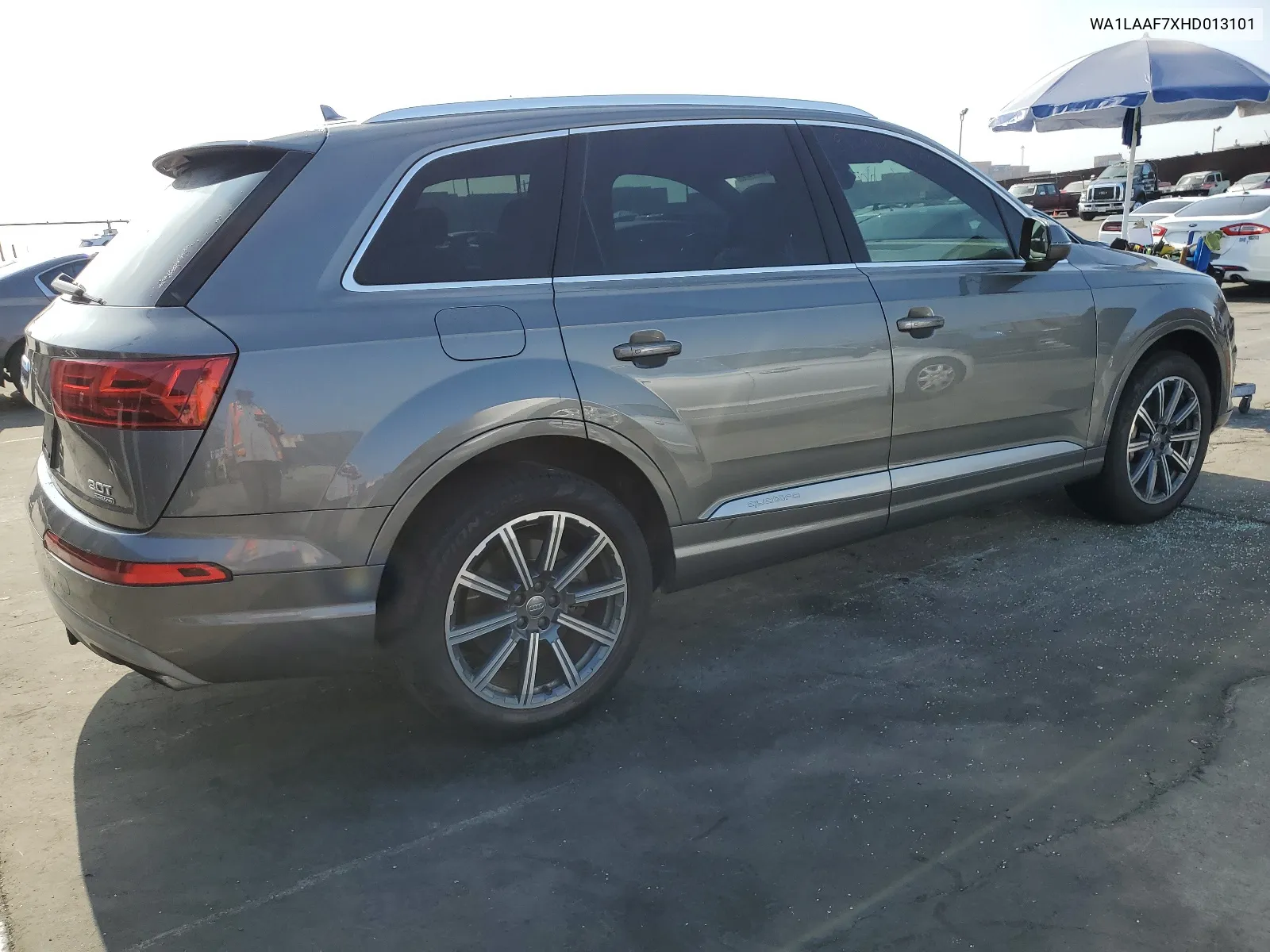 2017 Audi Q7 Premium Plus VIN: WA1LAAF7XHD013101 Lot: 64907124