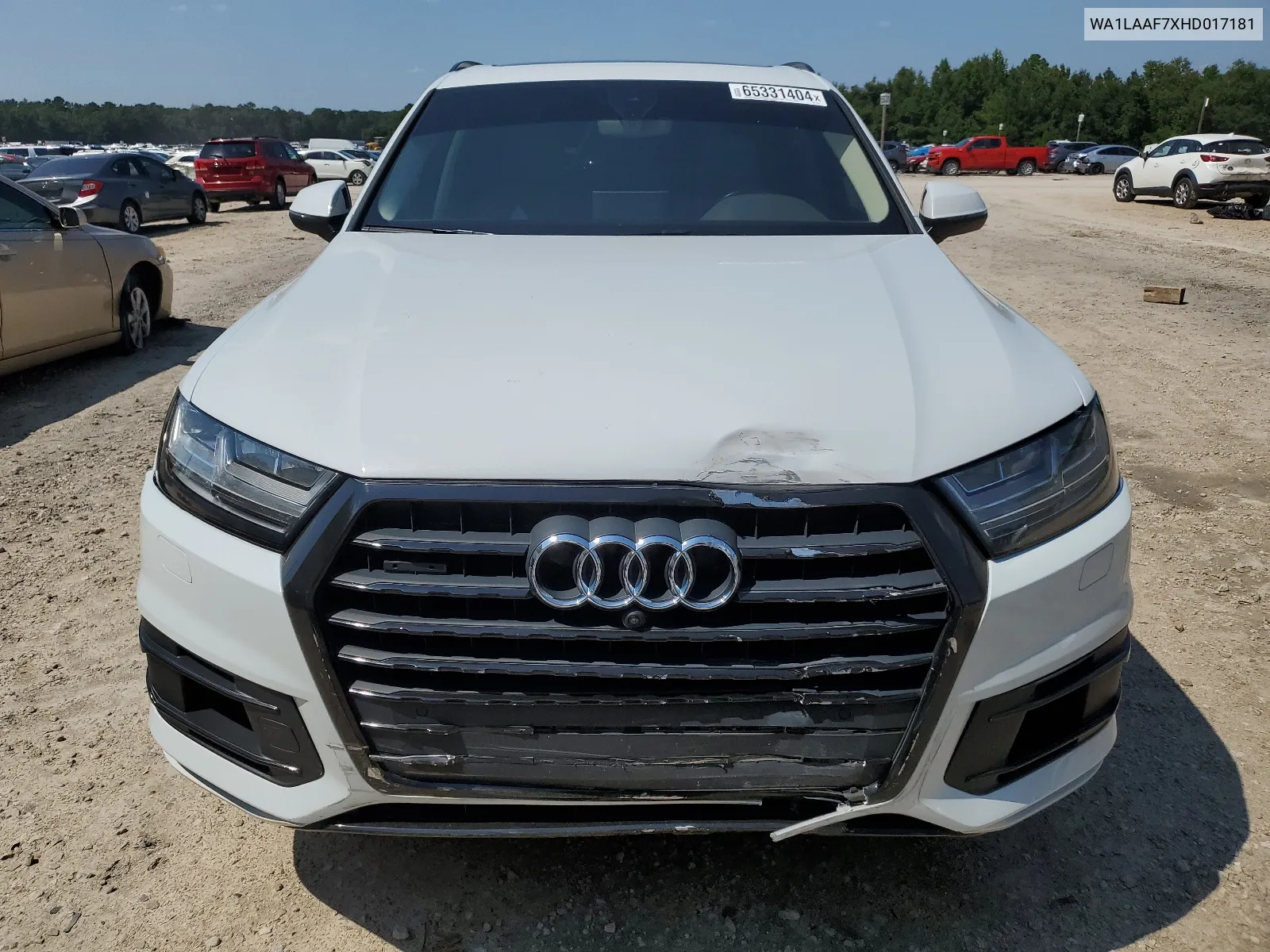 2017 Audi Q7 Premium Plus VIN: WA1LAAF7XHD017181 Lot: 65331404