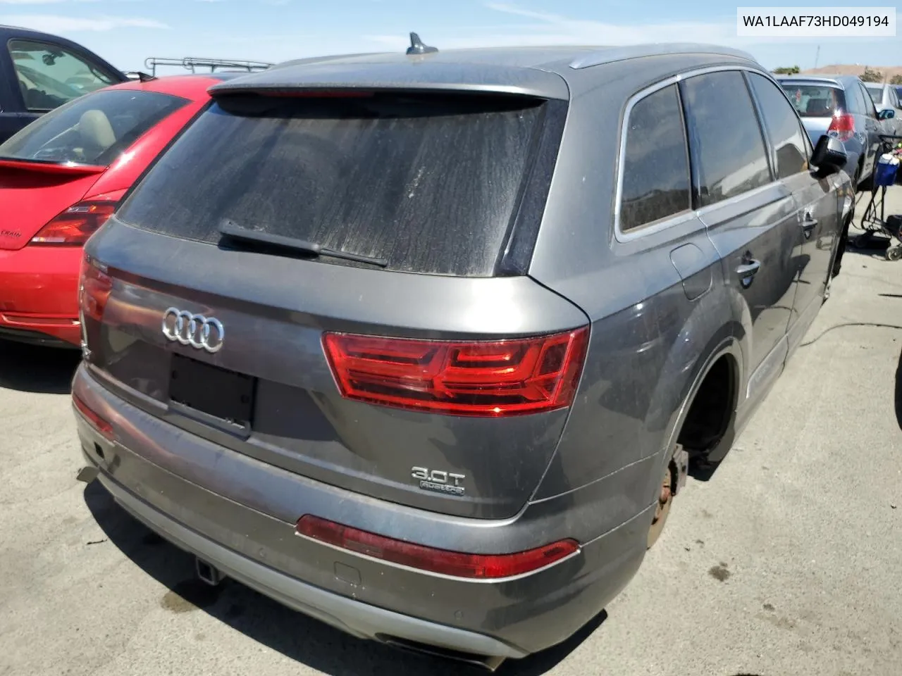 2017 Audi Q7 Premium Plus VIN: WA1LAAF73HD049194 Lot: 65581314