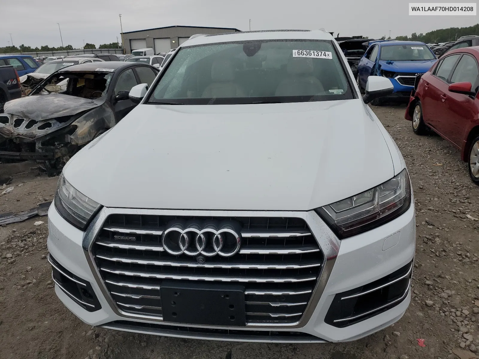 2017 Audi Q7 Premium Plus VIN: WA1LAAF70HD014208 Lot: 66361374