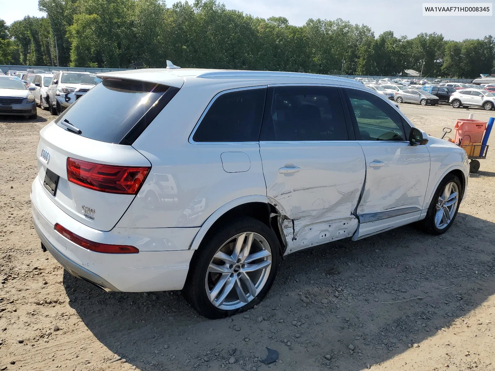 2017 Audi Q7 Prestige VIN: WA1VAAF71HD008345 Lot: 66383414