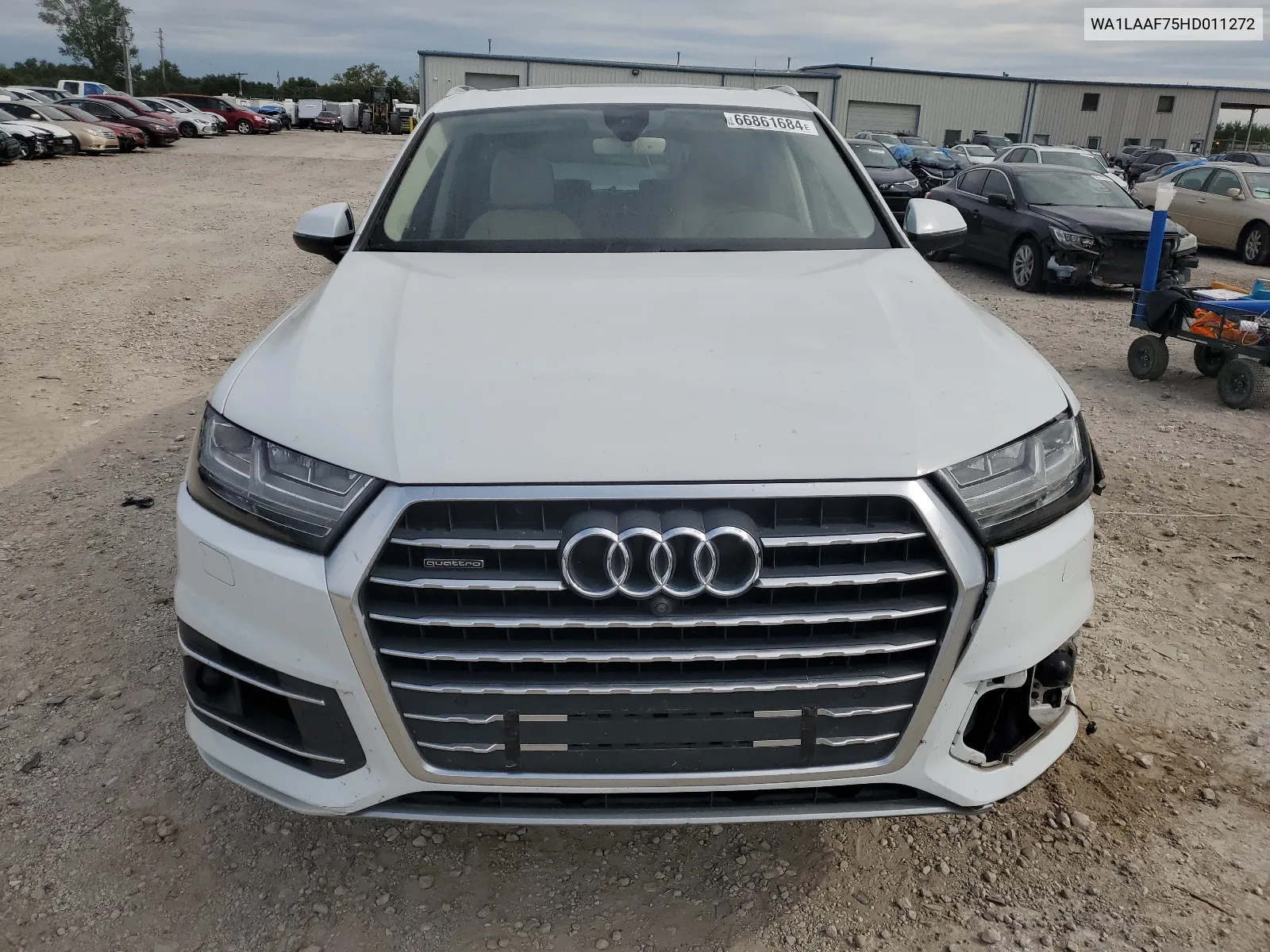 2017 Audi Q7 Premium Plus VIN: WA1LAAF75HD011272 Lot: 66861684