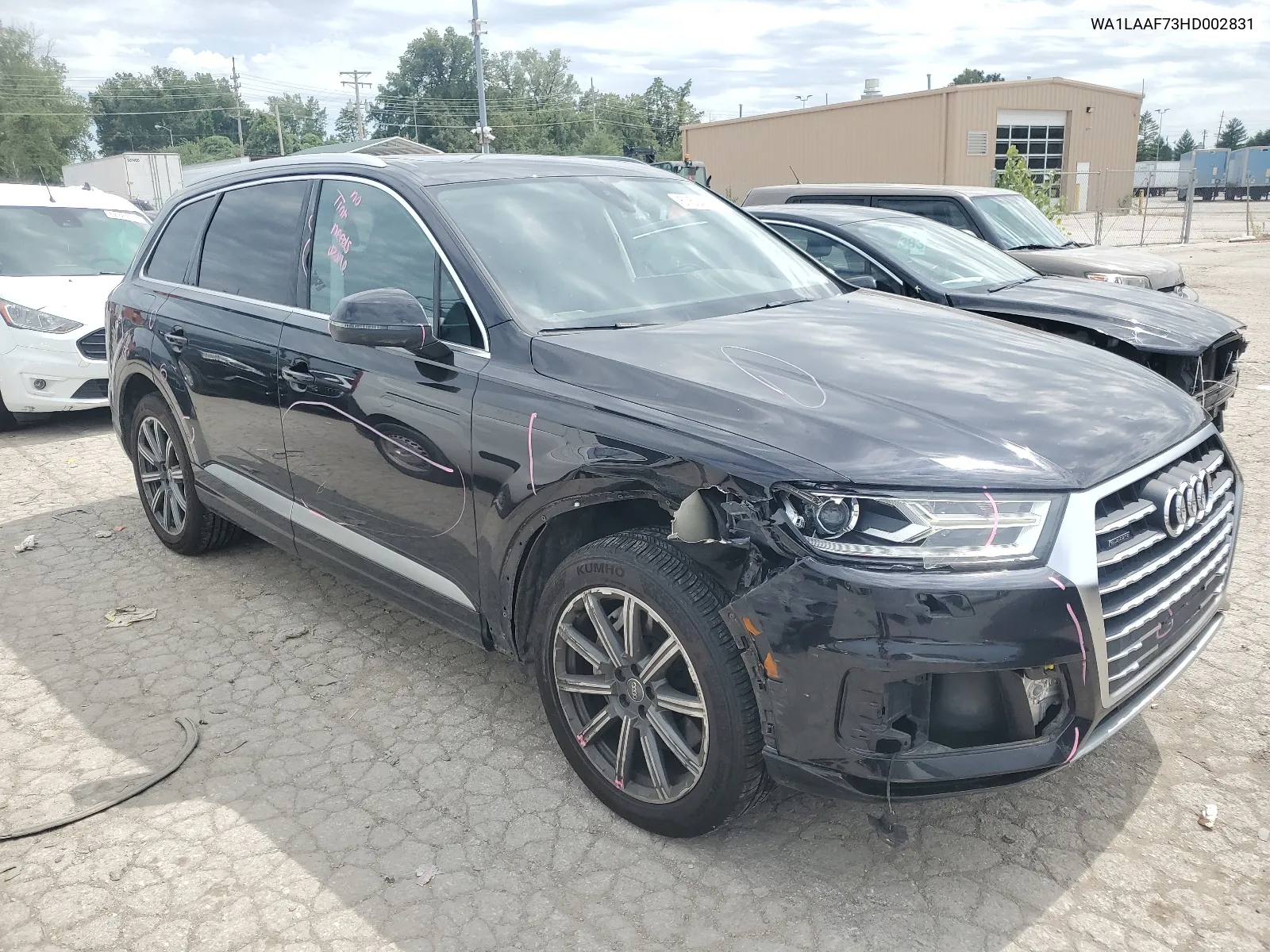 2017 Audi Q7 Premium Plus VIN: WA1LAAF73HD002831 Lot: 67534144