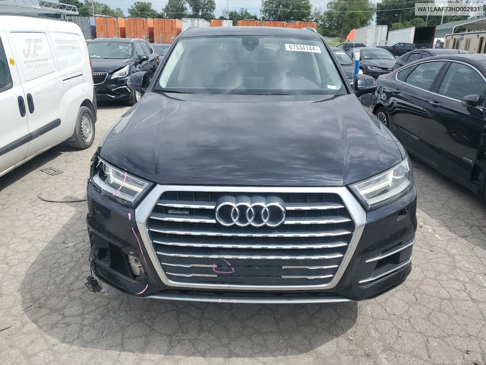 WA1LAAF73HD002831 2017 Audi Q7 Premium Plus