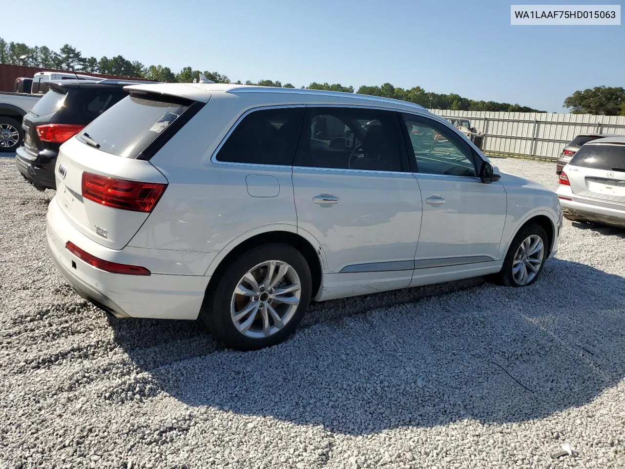 2017 Audi Q7 Premium Plus VIN: WA1LAAF75HD015063 Lot: 69133304