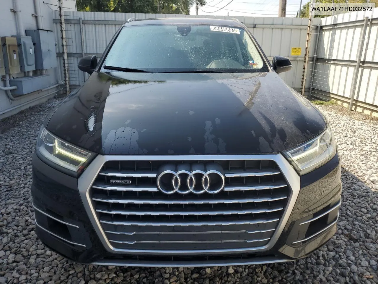 2017 Audi Q7 Premium Plus VIN: WA1LAAF71HD032572 Lot: 69448684