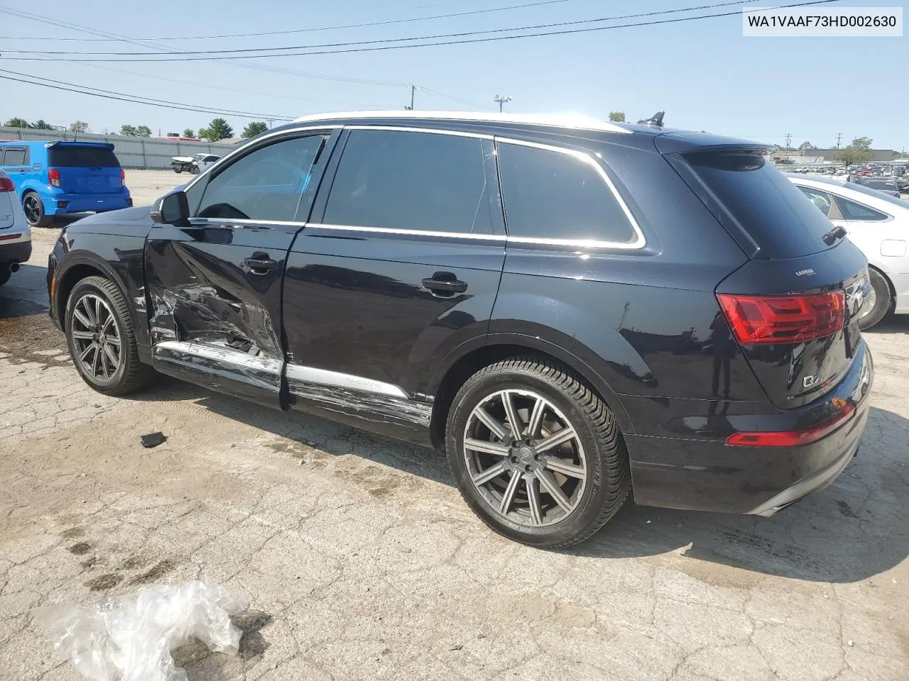 2017 Audi Q7 Prestige VIN: WA1VAAF73HD002630 Lot: 69662394