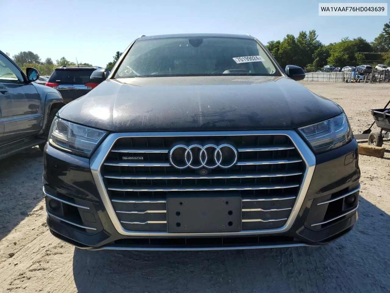 2017 Audi Q7 Prestige VIN: WA1VAAF76HD043639 Lot: 70199024