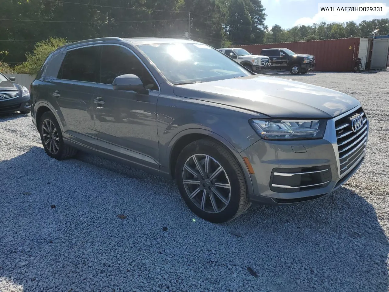 2017 Audi Q7 Premium Plus VIN: WA1LAAF78HD029331 Lot: 70217814