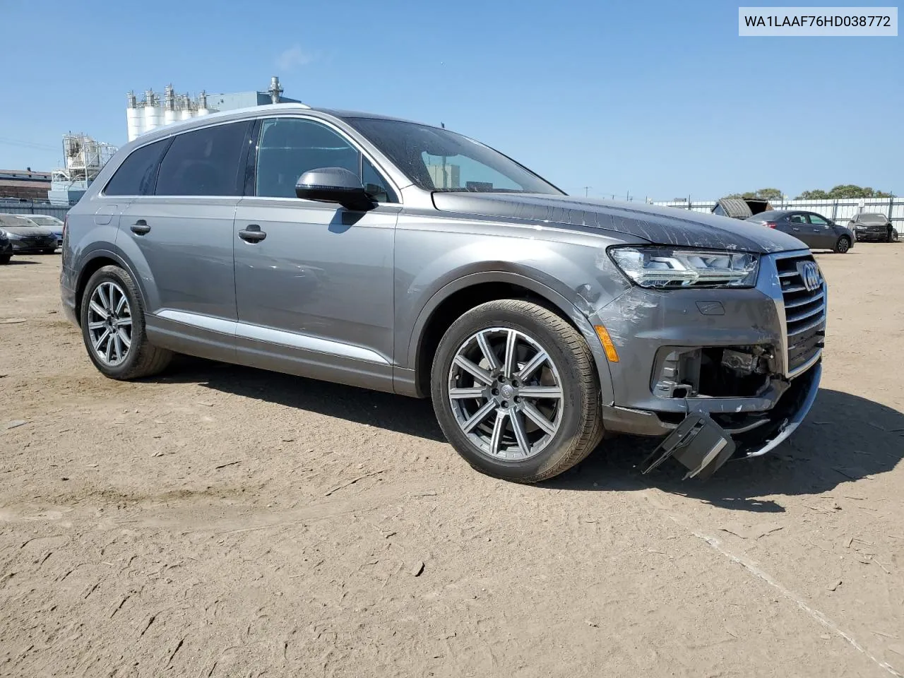 2017 Audi Q7 Premium Plus VIN: WA1LAAF76HD038772 Lot: 70293264