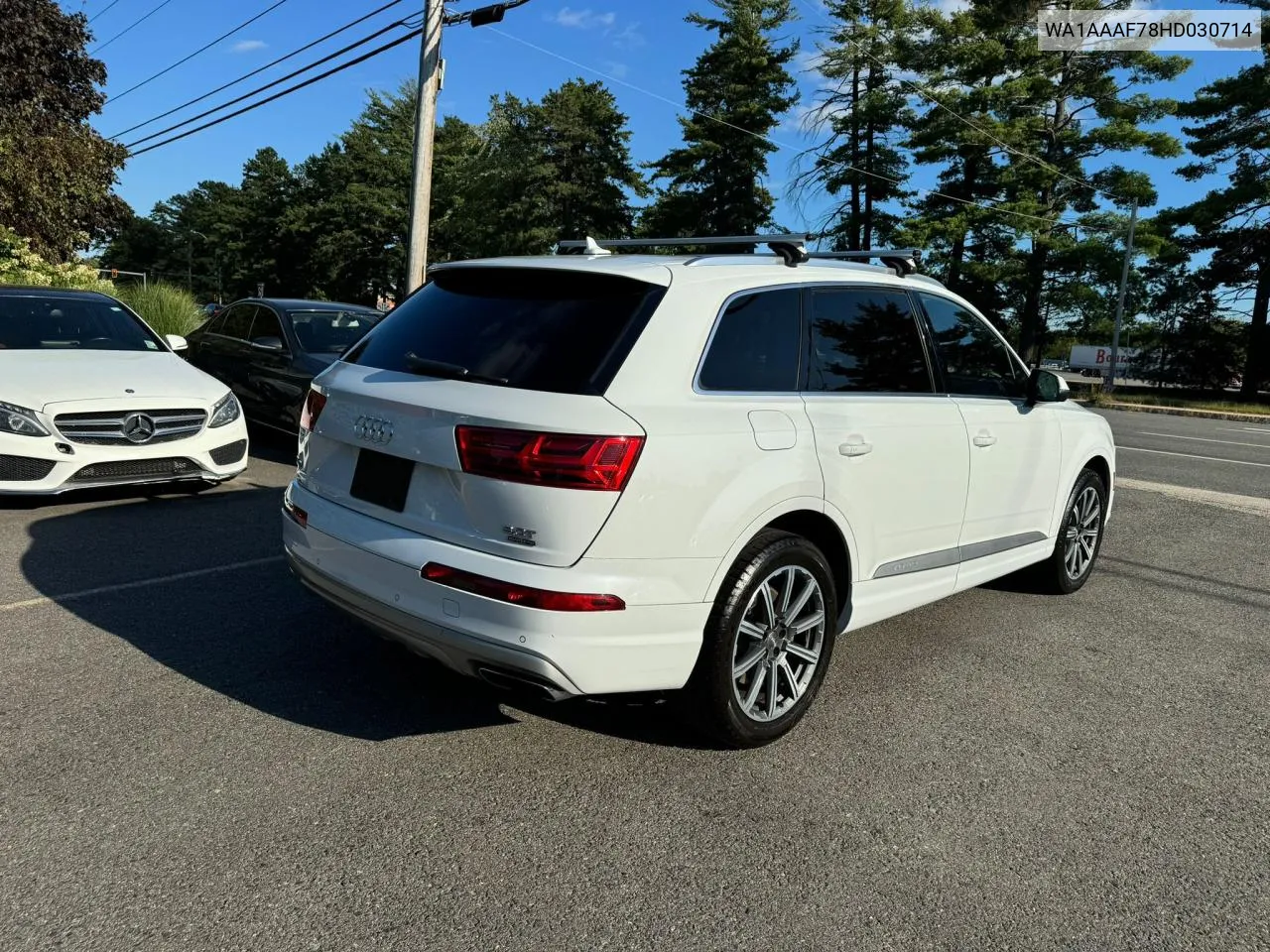 2017 Audi Q7 Premium VIN: WA1AAAF78HD030714 Lot: 70383004