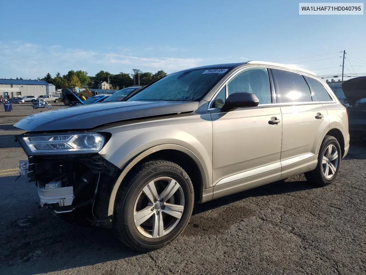 WA1LHAF71HD040795 2017 Audi Q7 Premium Plus