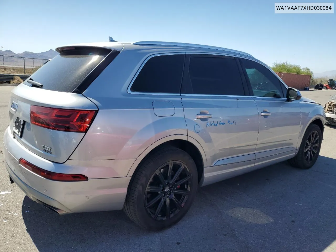 WA1VAAF7XHD030084 2017 Audi Q7 Prestige