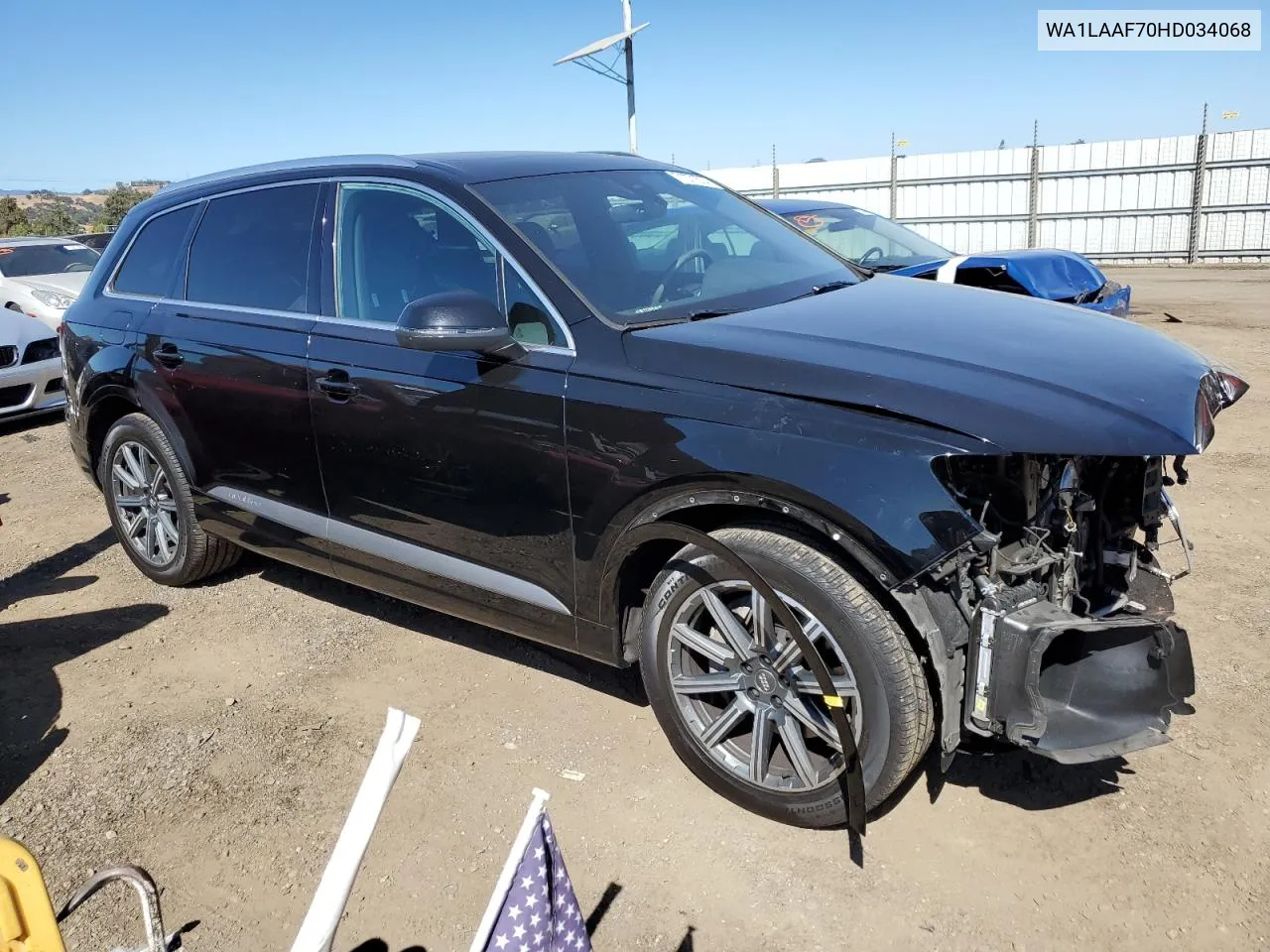 2017 Audi Q7 Premium Plus VIN: WA1LAAF70HD034068 Lot: 71071574