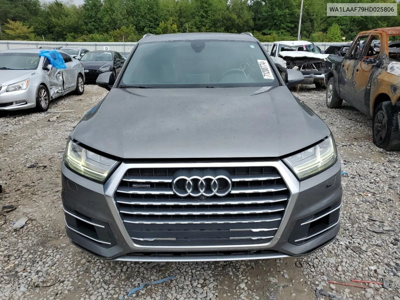 WA1LAAF79HD025806 2017 Audi Q7 Premium Plus