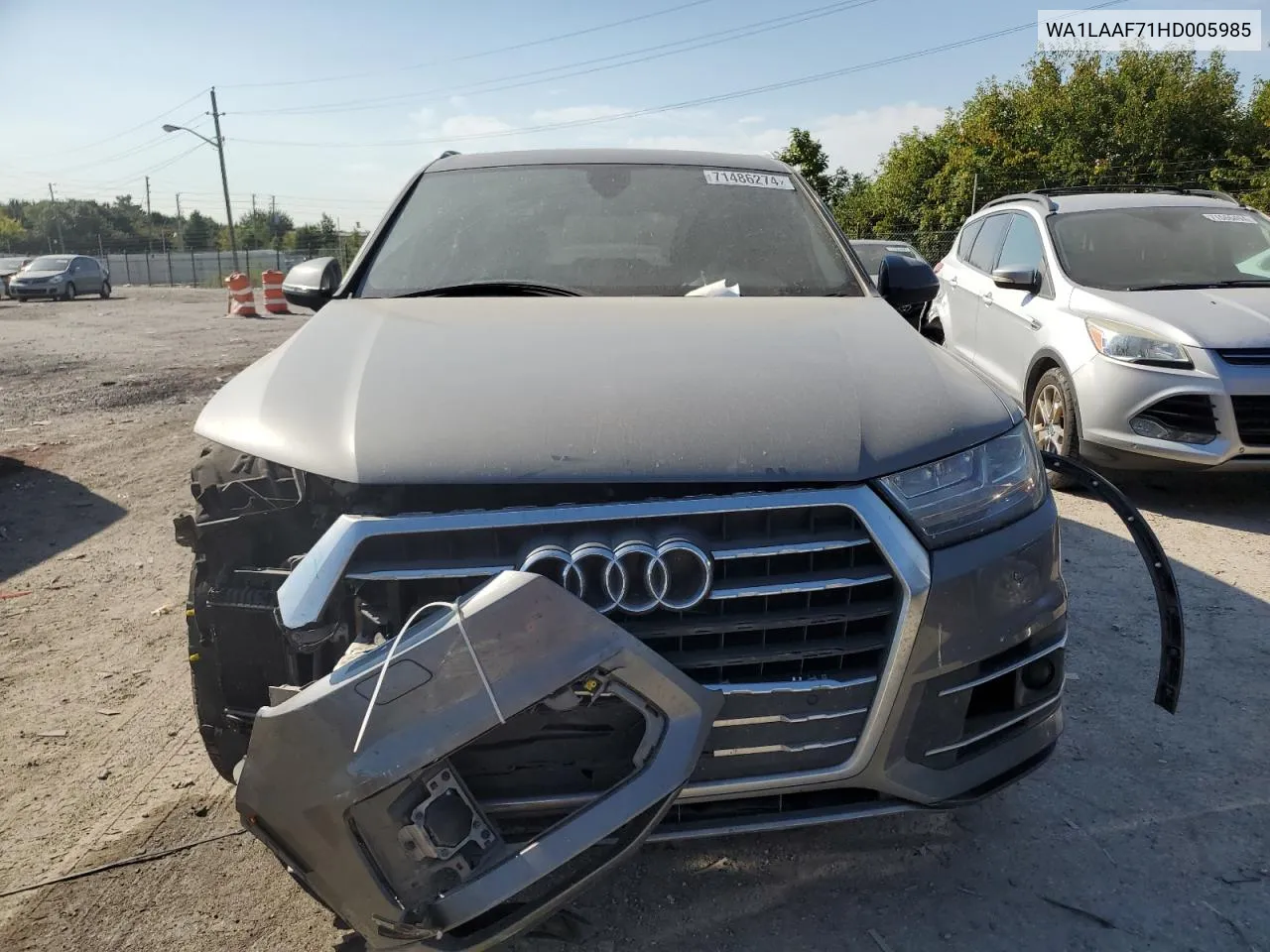 WA1LAAF71HD005985 2017 Audi Q7 Premium Plus