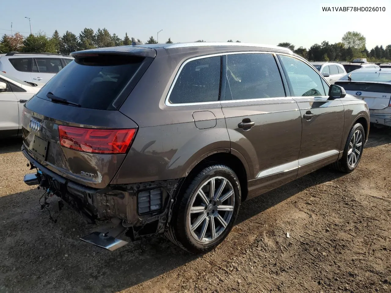 WA1VABF78HD026010 2017 Audi Q7 Prestige