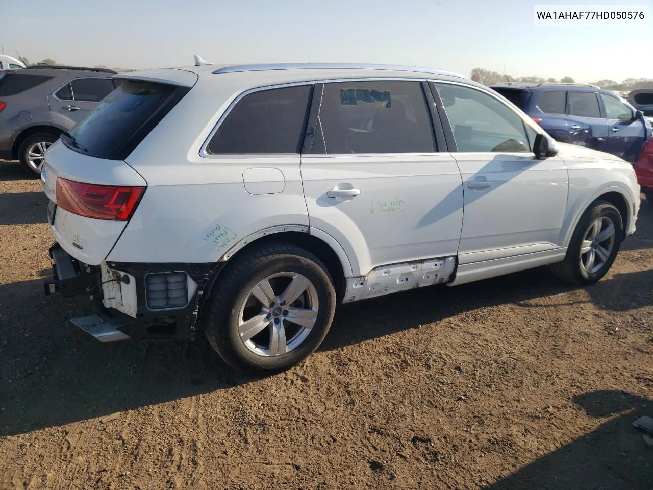 2017 Audi Q7 Premium VIN: WA1AHAF77HD050576 Lot: 71831034