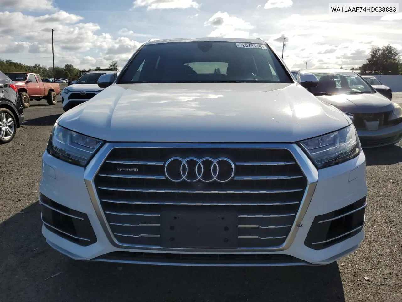 WA1LAAF74HD038883 2017 Audi Q7 Premium Plus