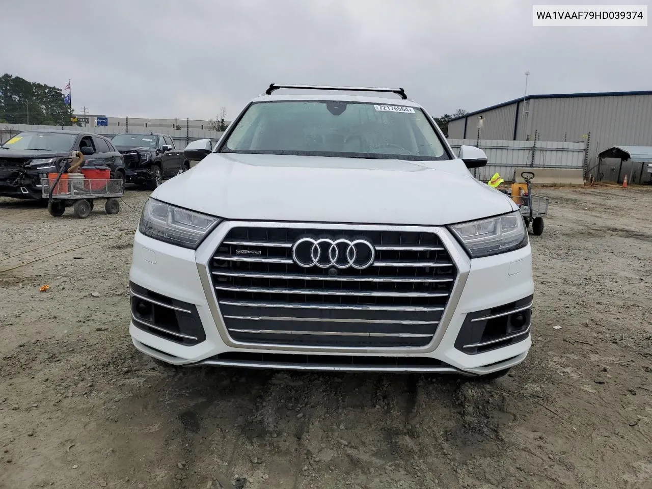 2017 Audi Q7 Prestige VIN: WA1VAAF79HD039374 Lot: 72176564