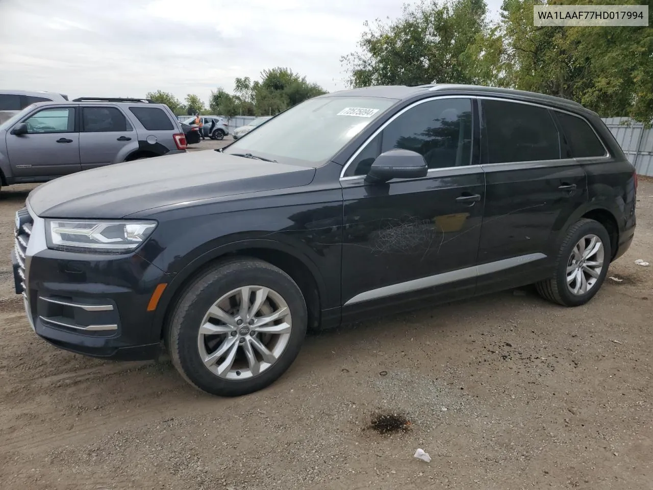 2017 Audi Q7 Premium Plus VIN: WA1LAAF77HD017994 Lot: 72575094